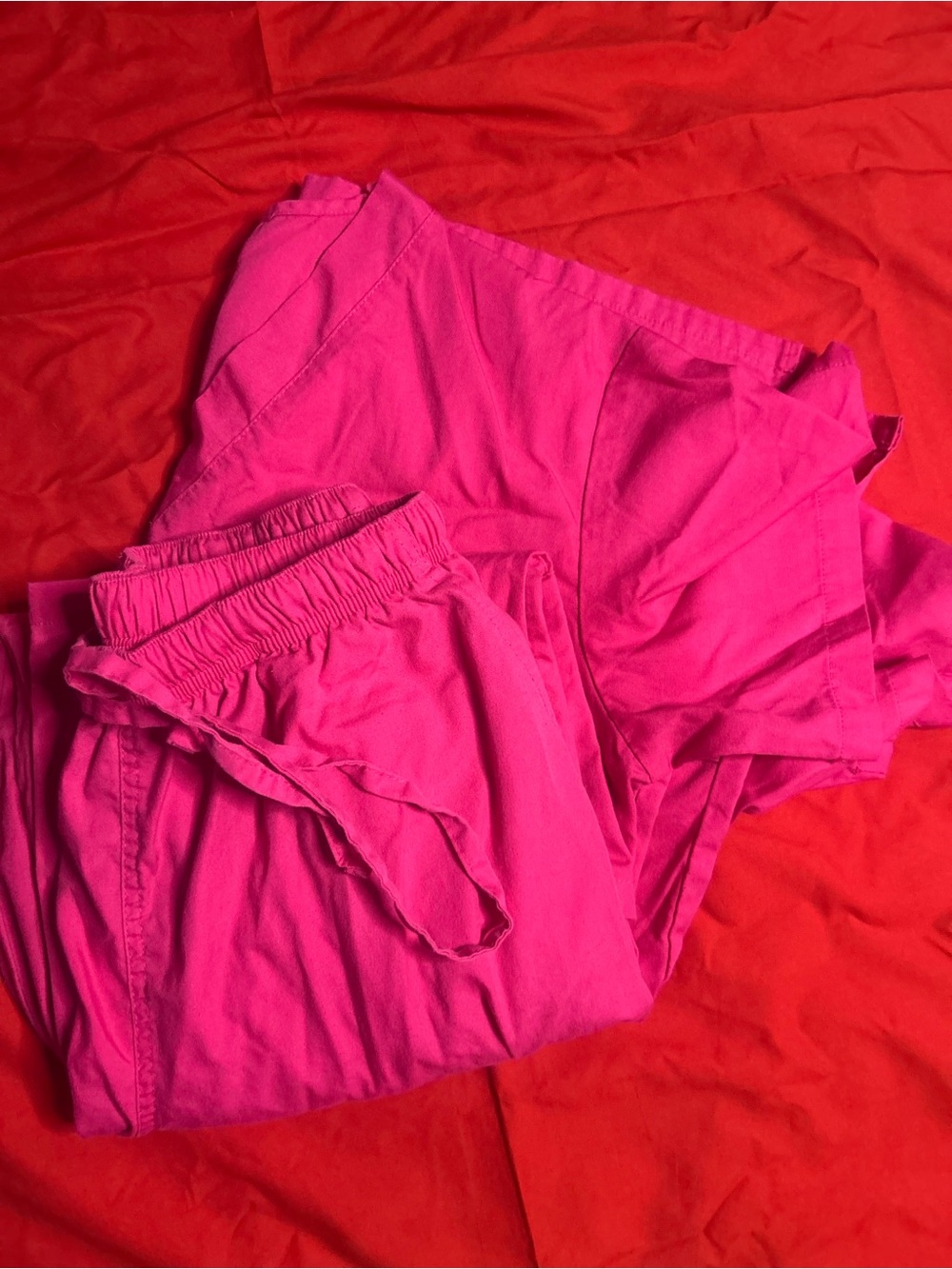 Women’s Pink Scrub Set